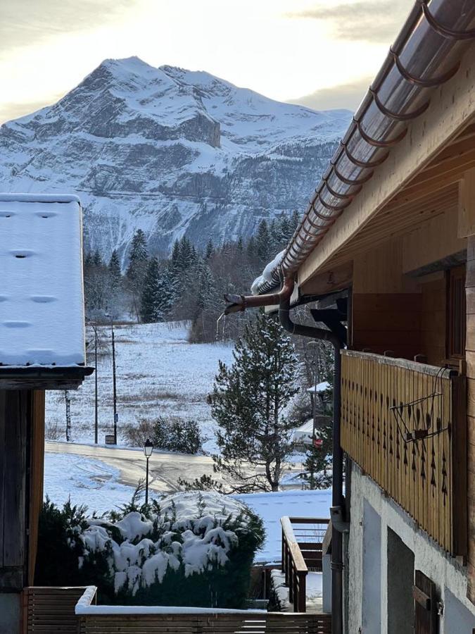 Ferme Savoyarde Renovee 2 Chambres Les Carroz d'Arâches Exterior foto